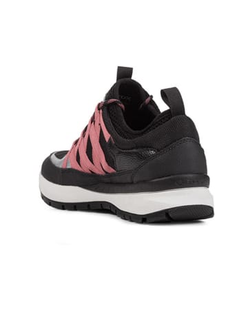 Geox Sneakers "Braies" in Schwarz/ Rosa