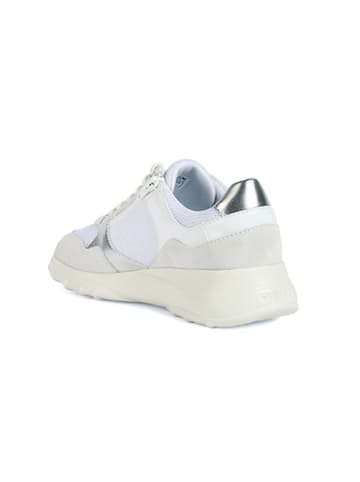 Geox Sneakers "Dalleniee" in Silber/ Weiß
