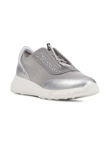 Geox Sneakersy "Dalleniee" w kolorze srebrno-szarym