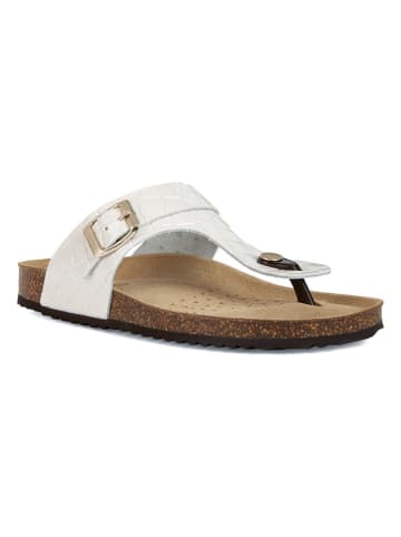 Geox Zehentrenner "Brionia" in Creme