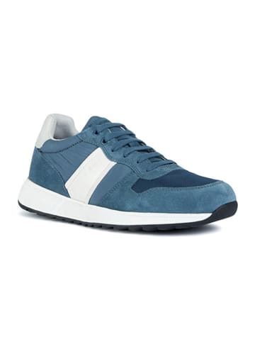 Geox Sneakersy "Molveno" w kolorze turkusowo-białym