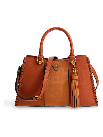 Guess Henkeltasche in Cognac - (B)34 cm x (H)21 cm x (T)13 cm