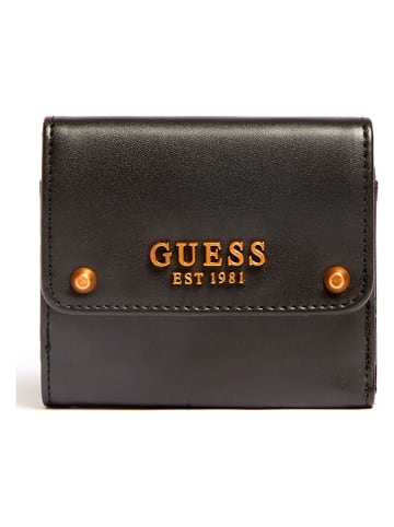 Guess Portfel w kolorze czarnym - 10 x 9 x 4 cm