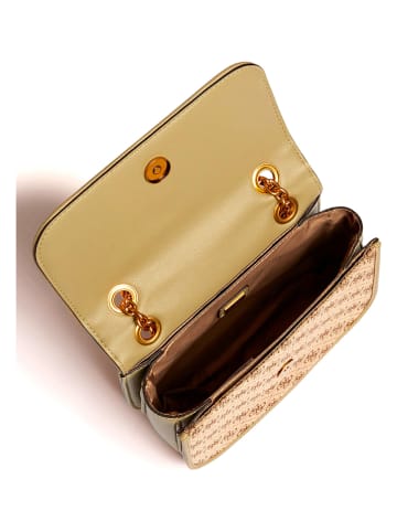 Guess Schoudertas beige/groen - (B)21 cm x (H)16 cm x (D)7 cm