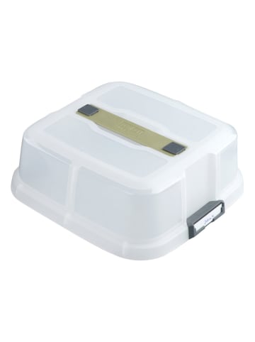 Zenker Transportdeksel "Click & Go" wit - (B)30 x (H)11 x (D)30 cm