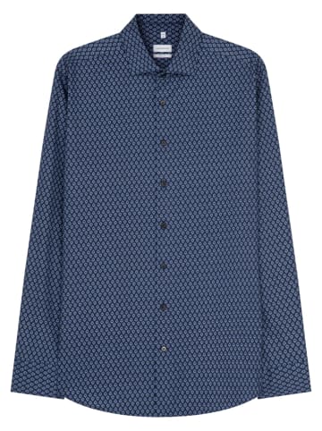 Seidensticker Blouse - regular fit - donkerblauw