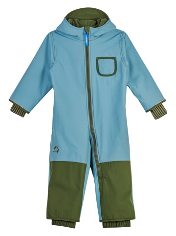 finkid Sneeuwpak "Pikku Winter Eco" lichtblauw/groen