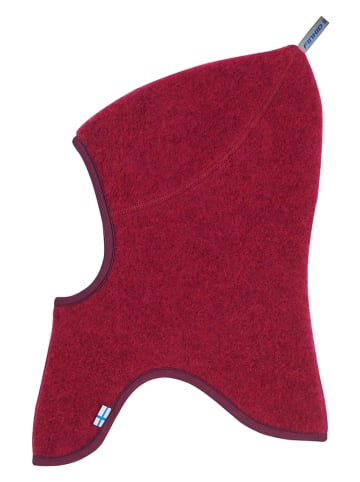 finkid Sturmhaube "Luola Wool" in Rot