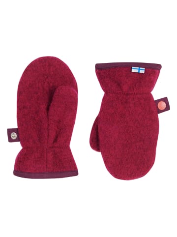 finkid Rękawice funkcyjne "NUPUJUSSI WOOL" w kolorze czerwonym