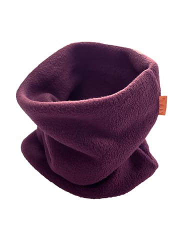 LiVi Fleece-Loopschal "purple" in Lila - (L)50 x (B)24 cm