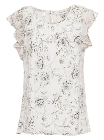 Calvin Klein Blusentop in Weiß