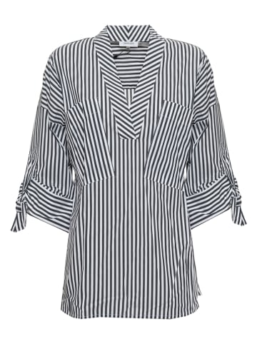 Calvin Klein Bluzka w kolorze biało-czarnym