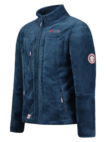 Canadian Peak Fleece vest "Uploadeak" donkerblauw