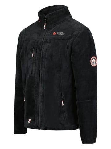 Canadian Peak Fleece vest "Uploadeak" zwart