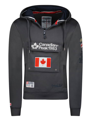 Canadian Peak Hoodie "Galapagos" antraciet