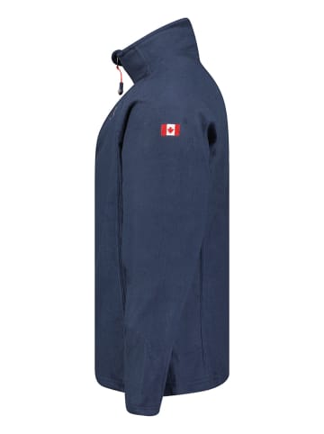 Canadian Peak Fleece vest "Tugeak" donkerblauw