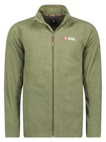 Canadian Peak Fleece vest "Tugeak" kaki