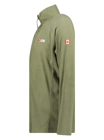 Canadian Peak Fleece vest "Tugeak" kaki
