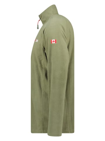 Canadian Peak Fleecejacke "Tugeak" in Khaki