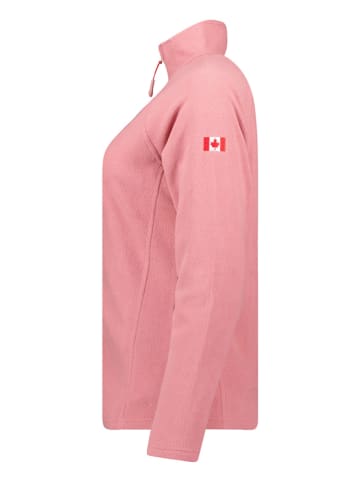 Canadian Peak Bluza polarowa "Tugeak" w kolorze jasnoróżowym