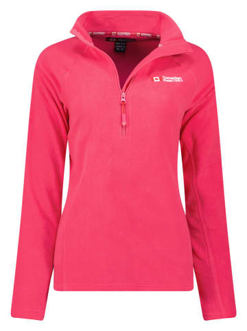 Canadian Peak Kurtka polarowa "Tugeak" w kolorze różowym