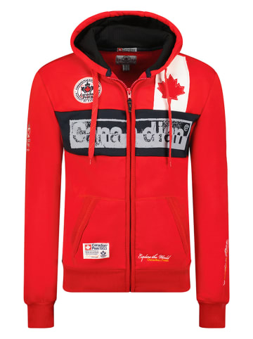 Canadian Peak Bluza "Flashy" w kolorze czerwonym