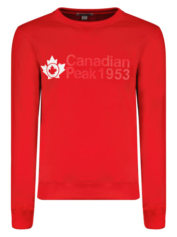 Canadian Peak Sweatshirt "Ganteak" rood
