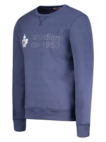 Canadian Peak Sweatshirt "Ganteak" in Blau