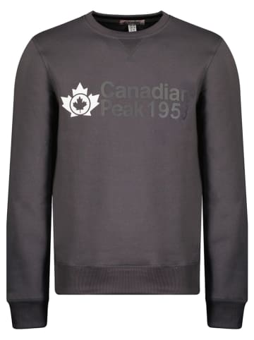 Canadian Peak Sweatshirt "Ganteak" antraciet