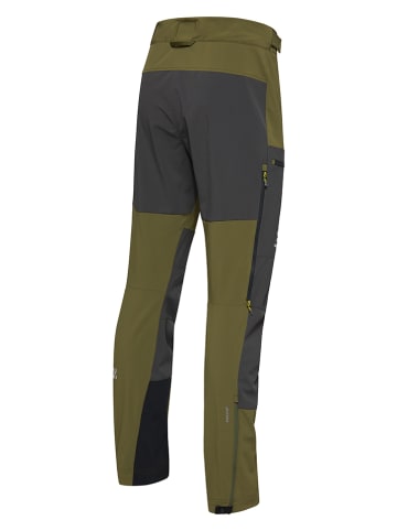 Haglöfs Softshellbroek "Roc Sight" kaki/antraciet