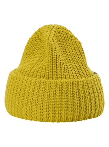 Haglöfs Czapka beanie "Top Out" w kolorze żółtym