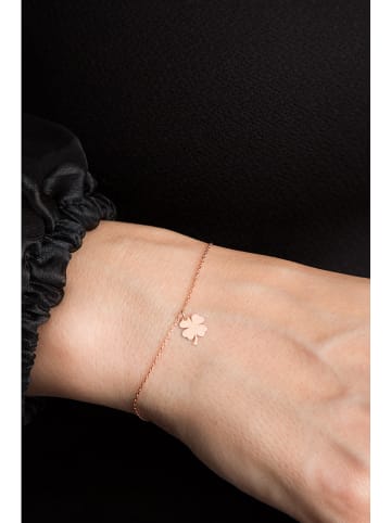 Heliophilia Rosévergulde armband met hanger