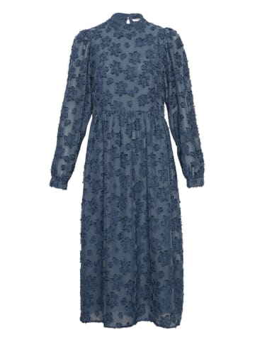 MOSS COPENHAGEN Sukienka "Fraya" w kolorze niebieskim