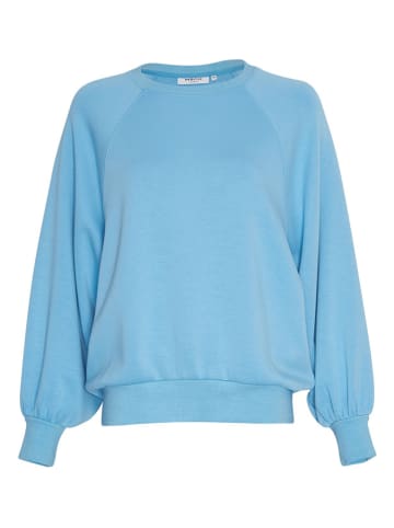 MOSS COPENHAGEN Sweatshirt "Bianna Ima" lichtblauw