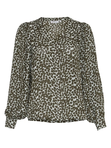 MOSS COPENHAGEN Bluzka "Eldana Rikkelie" w kolorze khaki
