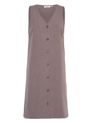MOSS COPENHAGEN Sukienka "Dyanna" w kolorze jasnobrązowym