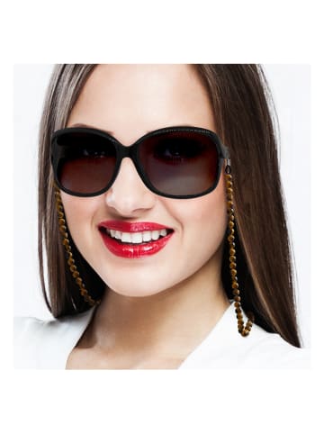 Pearline Brillenkette mit Edelsteinen - (L)65 cm