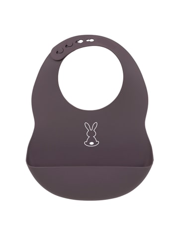 Nattou Lätzchen in Braun - (L)22 x (B)29 cm