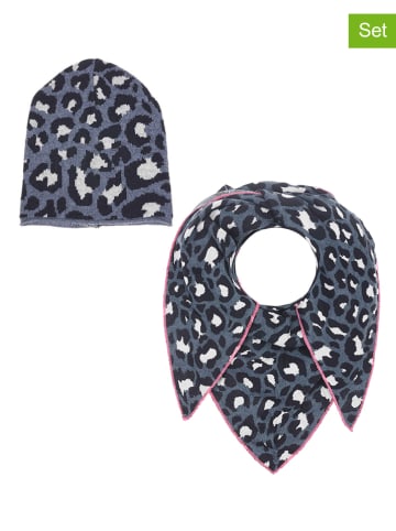 Zwillingsherz 2tlg. Accessoire-Set "Summer Lacey Junior" in Dunkelblau