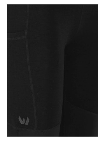 Whistler Funktionsleggings "Watts" in Schwarz 