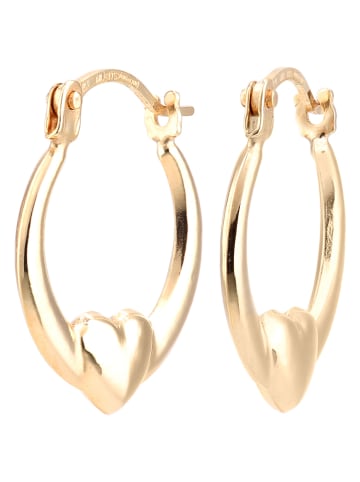 Diamant Exquis Złote kolczyki-kreole