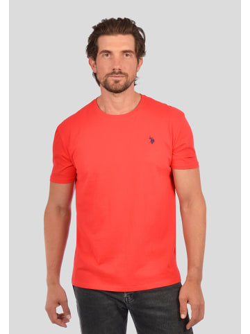 U.S. Polo Assn. Koszulka w kolorze czerwonym