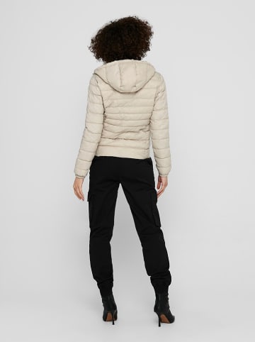 ONLY Doorgestikte jas beige