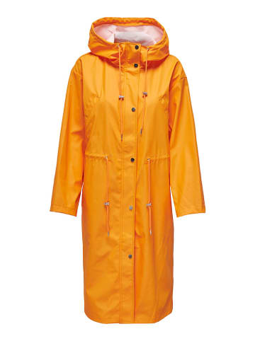ONLY Płaszcz przeciwdeszczowy "Rene Marie" w kolorze pomarańczowym