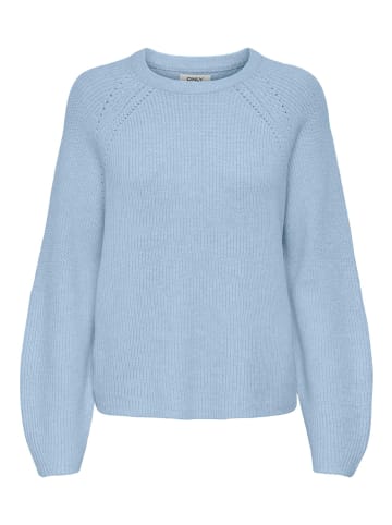 ONLY Sweter "Fia" w kolorze błękitnym