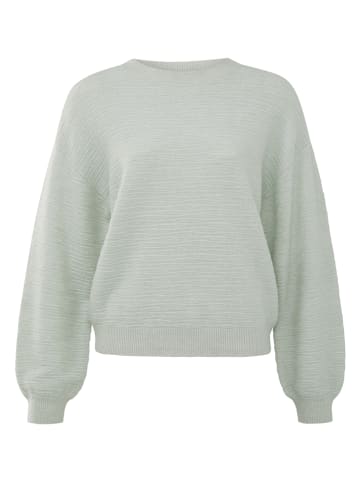 YAYA Sweter w kolorze jasnozielonym