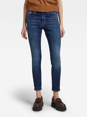 G-Star Spijkerbroek "Lhana" - skinny fit - donkerblauw