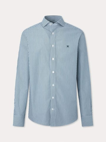 Hackett London Blouse groen/wit
