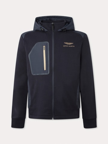 Hackett London Sweatjacke in Dunkelblau