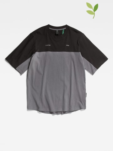G-Star Shirt grijs/zwart